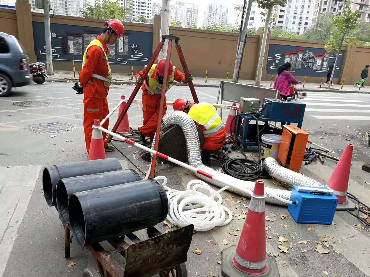 管道修复-管道钢套修复